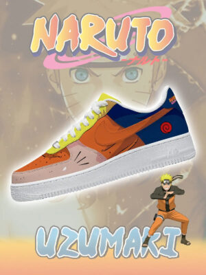 Uzumaki Naruto Version 4 Air Force 1 Shoes Sneakers