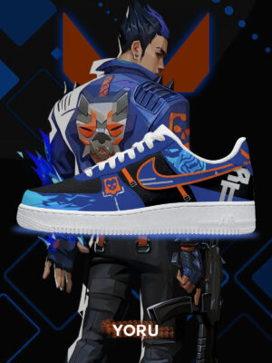 Valorant Yoru Air Force 1 Shoes Sneakers
