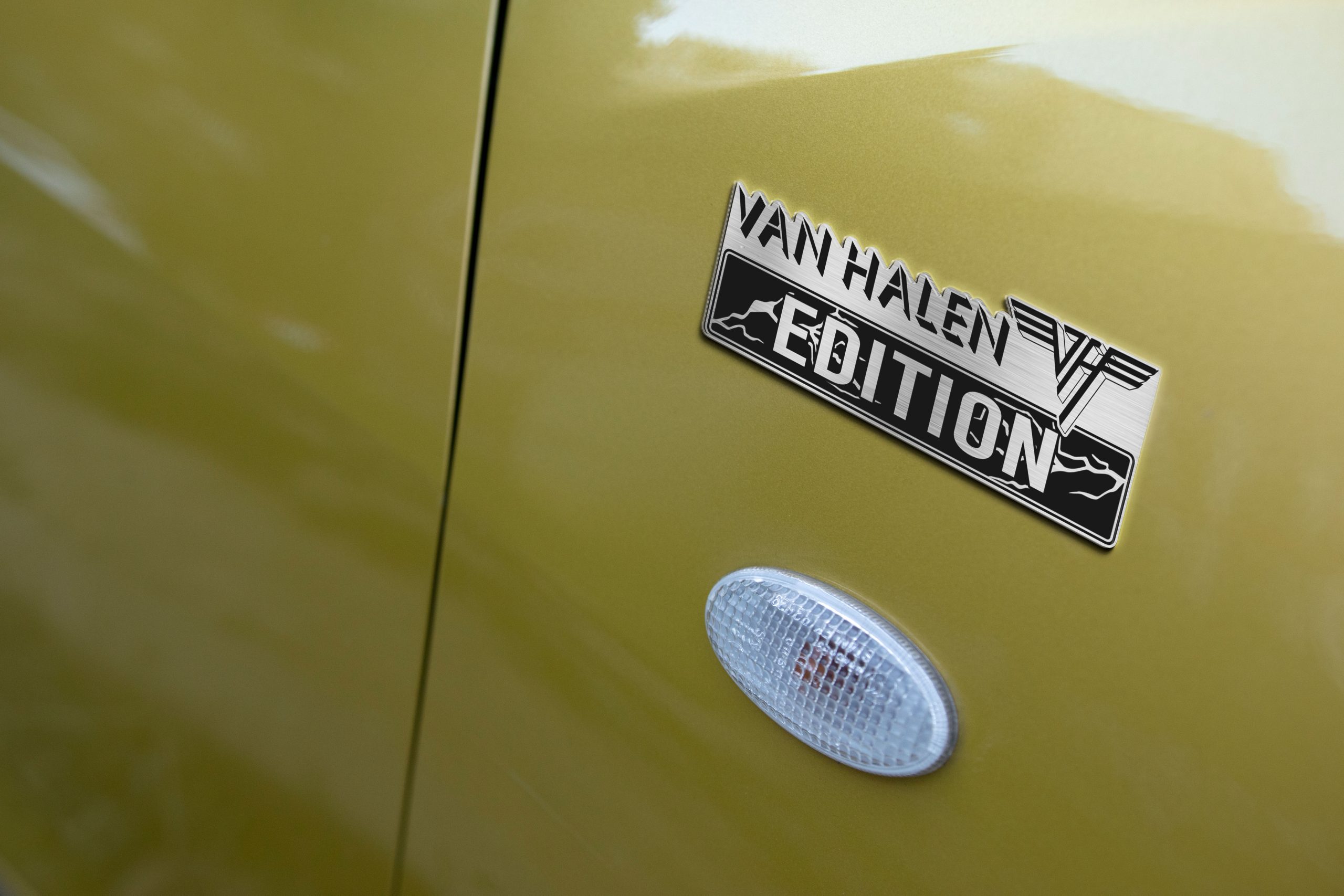 Van Halen Edition Laser Engraved Car Name Emblem 5 Van Halen Edition Laser Engraved Car Name Emblem - Image 5