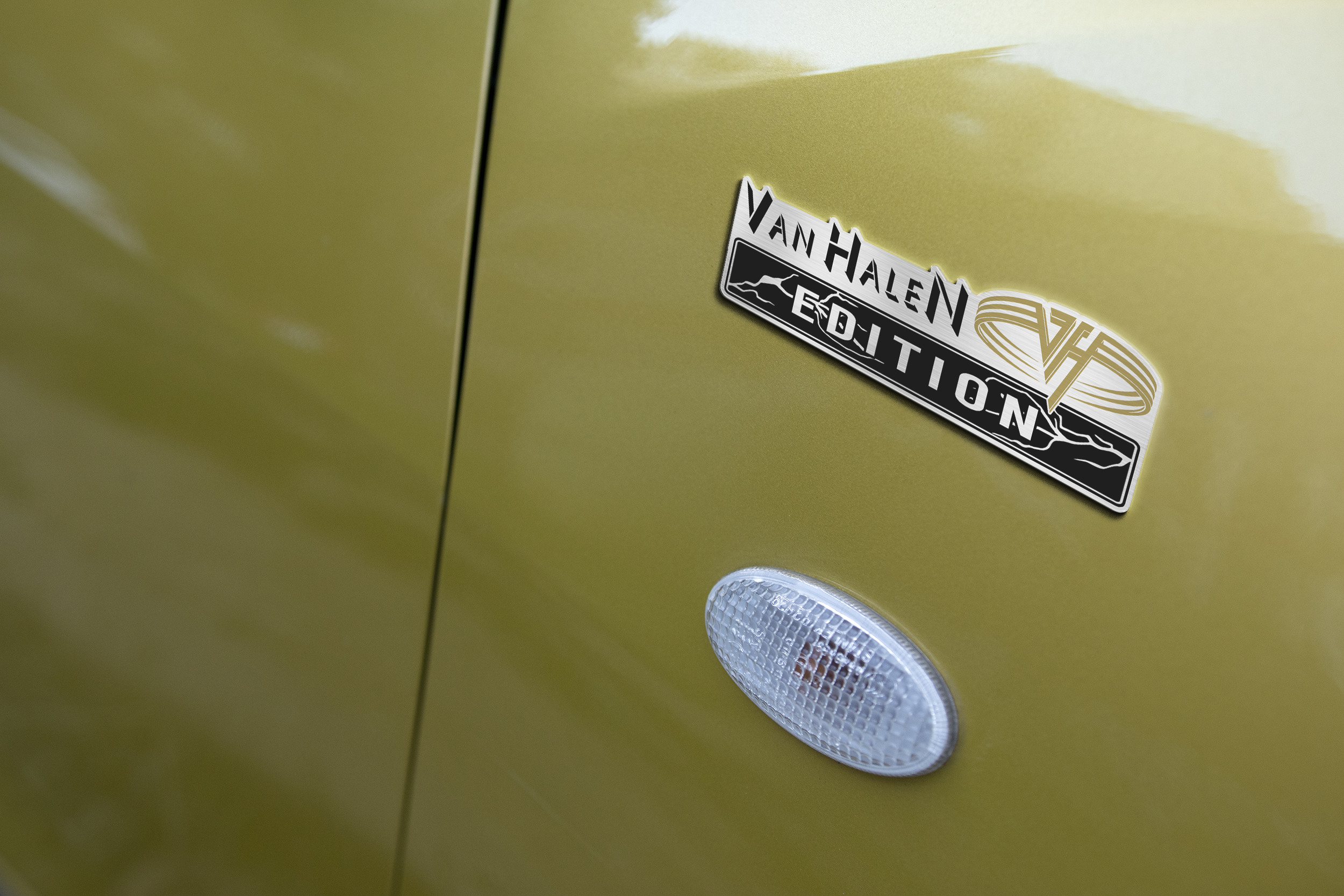 Van Halen Edition Laser Engraved Car Name Emblem Version 3 5 Van Halen Edition Laser Engraved Car Name Emblem Version 3 - Image 5