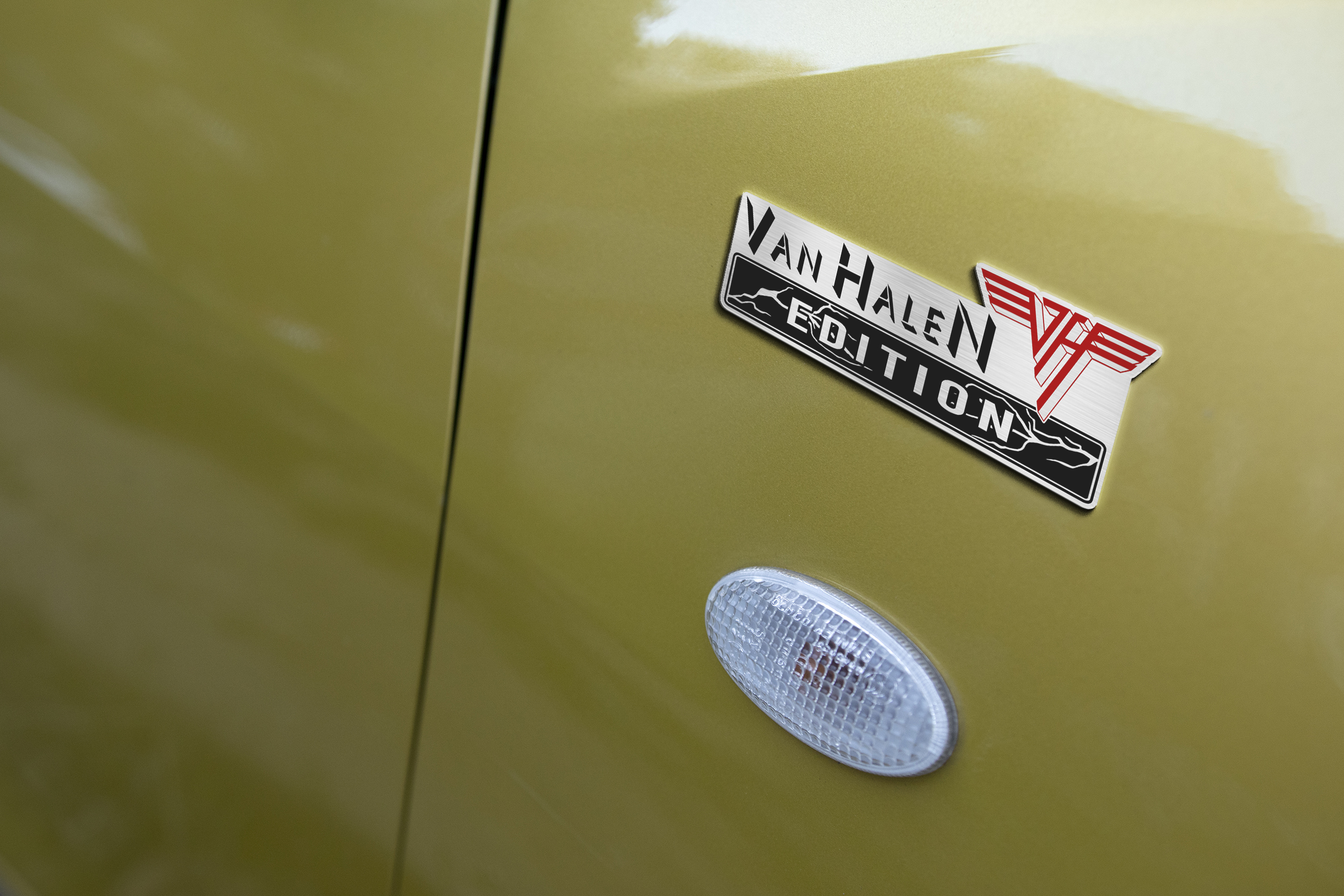 Van Halen Edition Laser Engraved Car Name Emblem Version 4 5 Van Halen Edition Laser Engraved Car Name Emblem Version 4 - Image 5
