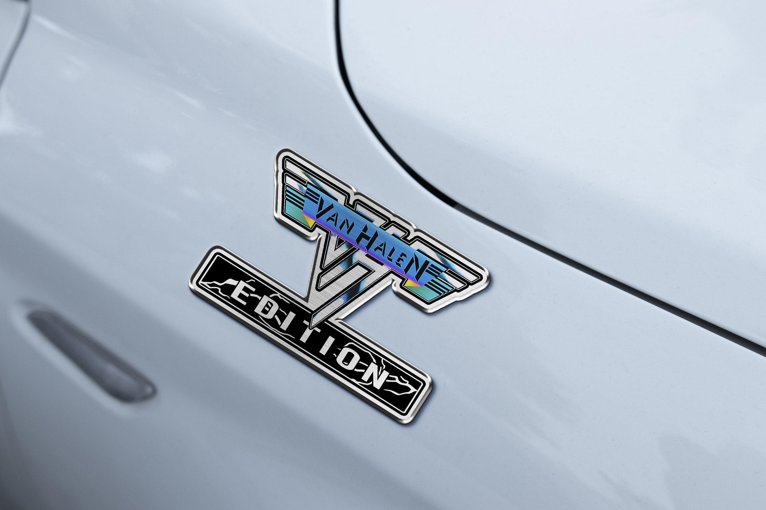 Van Halen Edition Laser Engraved Car Name Emblem Version 5 6 Van Halen Edition Laser Engraved Car Name Emblem Version 5 - Image 6