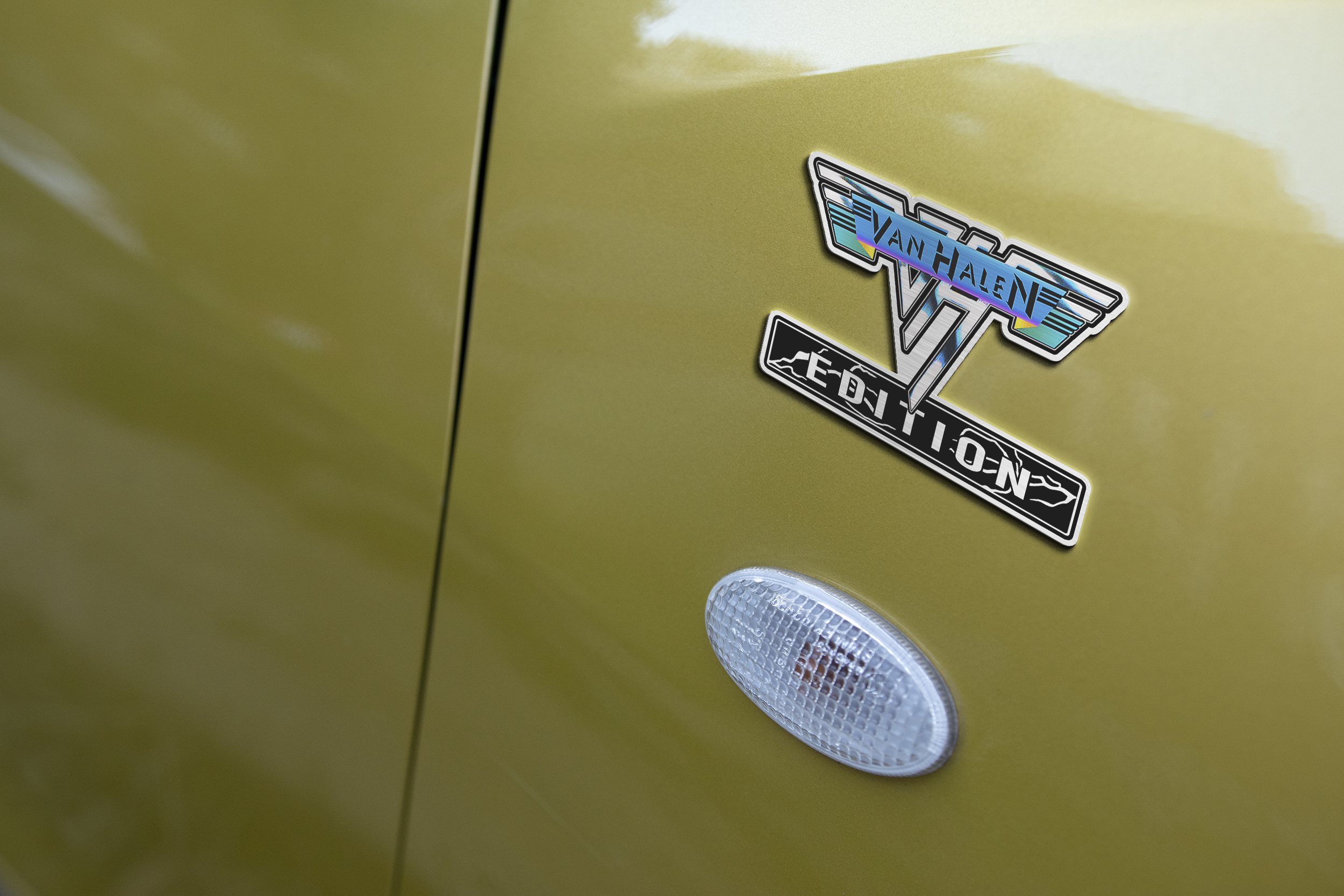 Van Halen Edition Laser Engraved Car Name Emblem Version 5 5 Van Halen Edition Laser Engraved Car Name Emblem Version 5 - Image 5