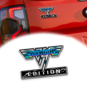 Van Halen Edition Laser Engraved Car Name Emblem Version 5