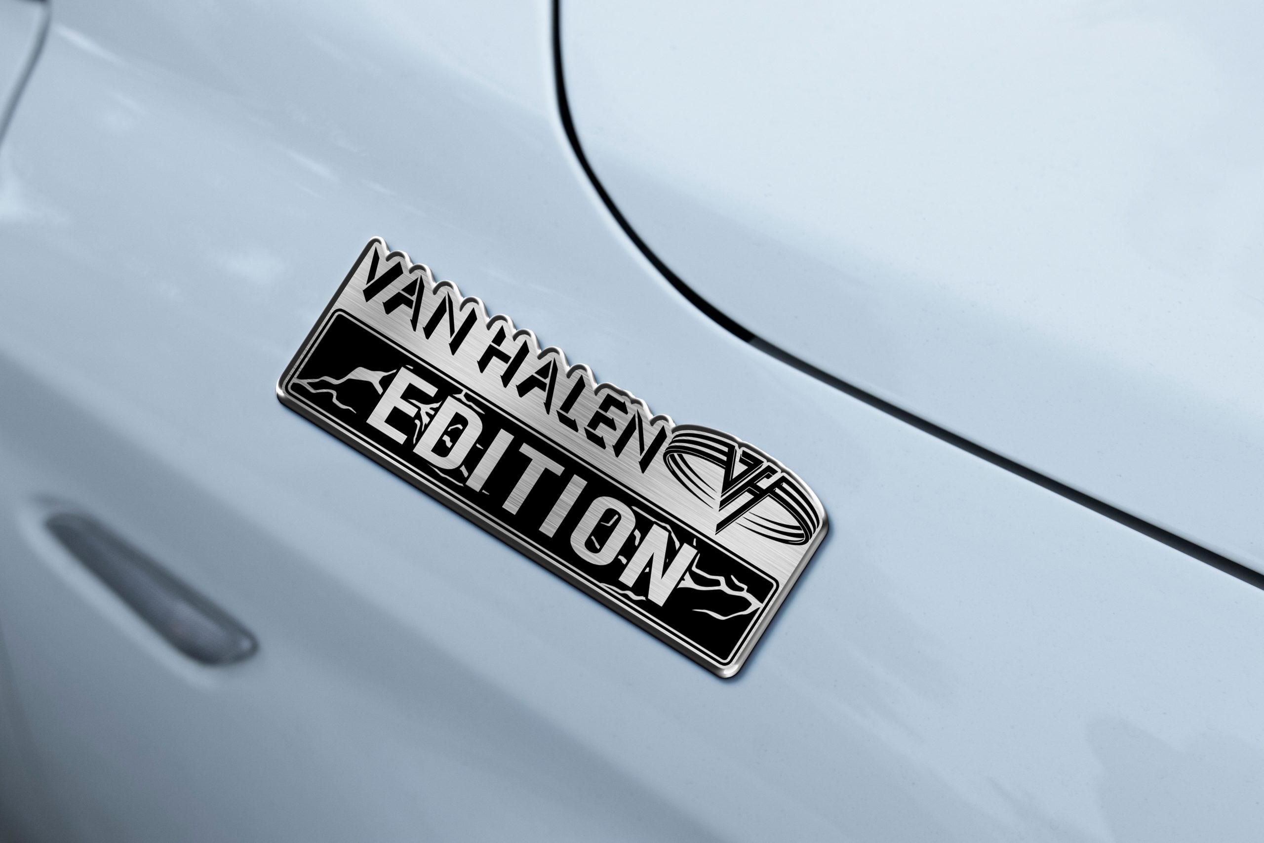 Van Halen Edition Laser Engraved Car Name Emblem Version 2 6 Van Halen Edition Laser Engraved Car Name Emblem Version 2 - Image 6