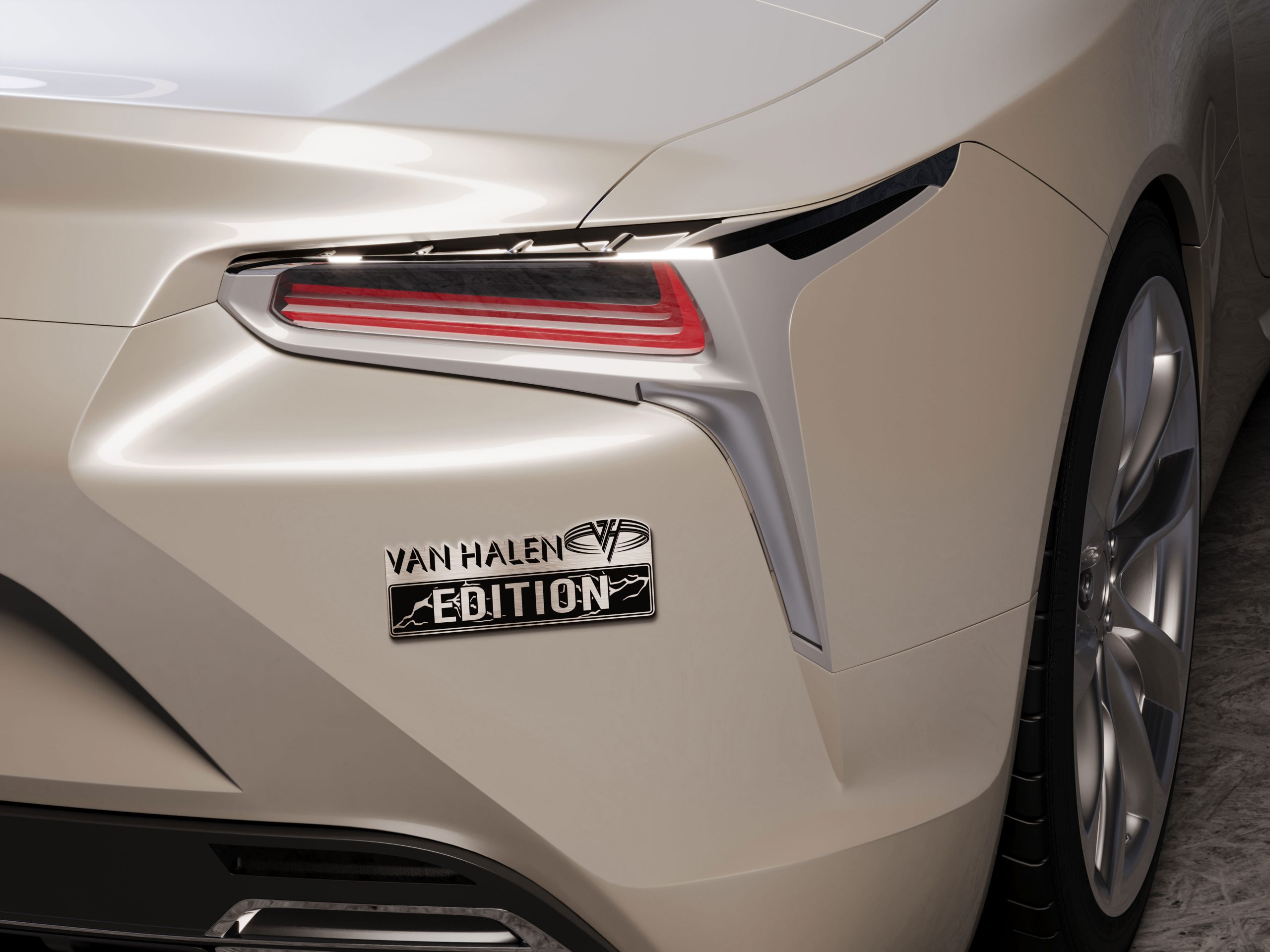 Van Halen Edition Laser Engraved Car Name Emblem Version 2 3 Van Halen Edition Laser Engraved Car Name Emblem Version 2 - Image 3