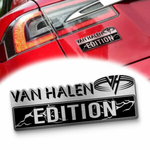 Van Halen Edition Laser Engraved Car Name Emblem Version 2