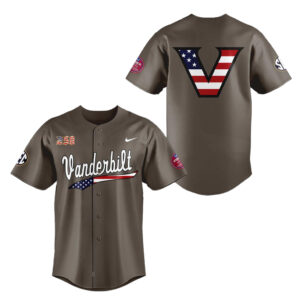 Vanderbilt Commodores 2026 Salute To Service Baseball Jersey