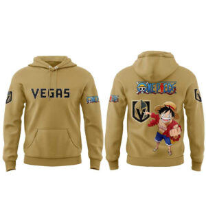 Vegas Golden Knights x One Piece National Hockey League Anime Night 2026 Hoodie