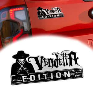 V For Vendetta Edition Engraved Car Emblem