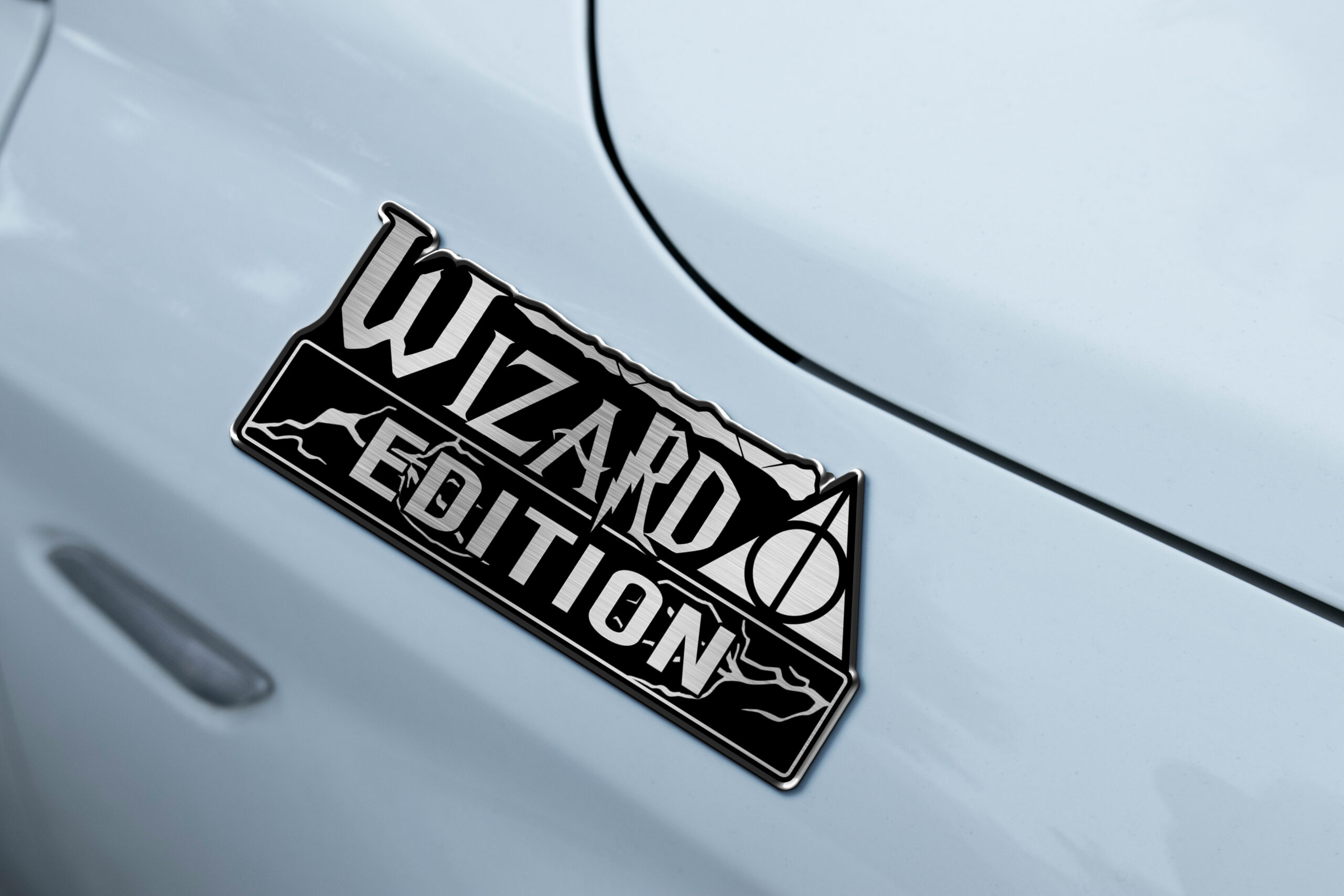 Wizard Powered Car Badge 6 Wizard Powered Car Badge - Image 6