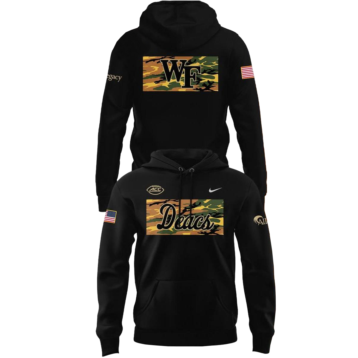 Wake Forest Demon Deacons Military Appreciation Hoodie 1 Wake Forest Demon Deacons Military Appreciation Hoodie