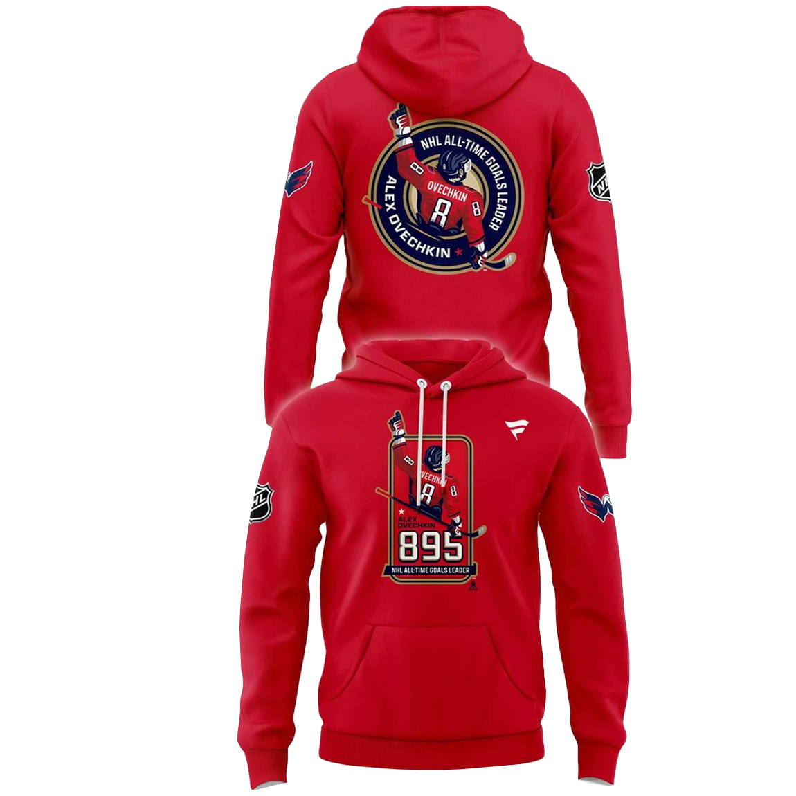 Washington Capitals Alexander Ovechkin 2026 Tribute Night Shirt 2 Washington Capitals Alexander Ovechkin 2026 Tribute Night Shirt - Image 2