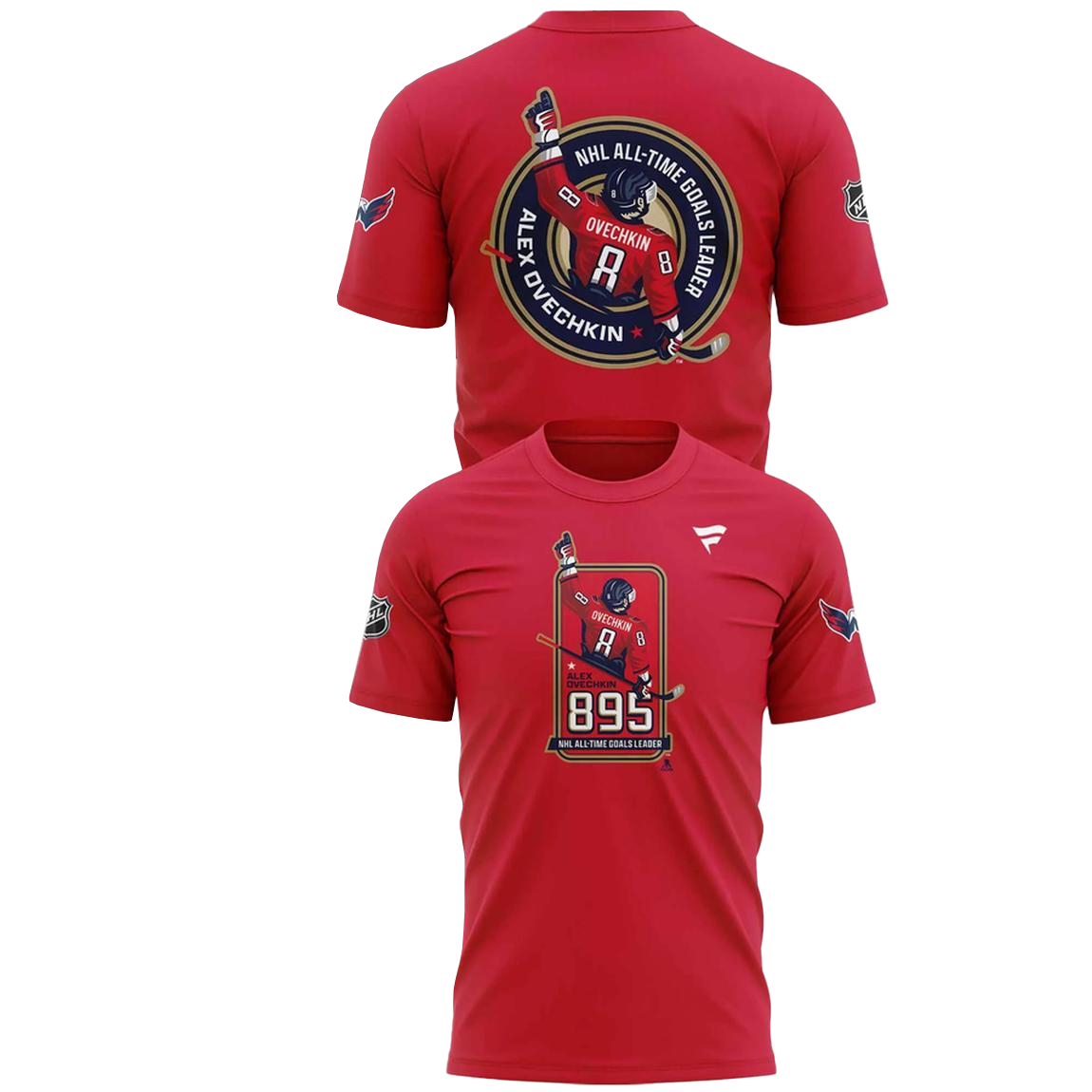 Washington Capitals Alexander Ovechkin 2026 Tribute Night Shirt 1 Washington Capitals Alexander Ovechkin 2026 Tribute Night Shirt