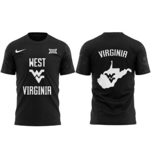 West Virginia Mountaineers Basketball 2026 Dark Mode Shirt