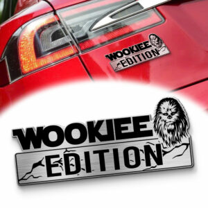 Wookiee Edition Laser-Engraved Car Badge