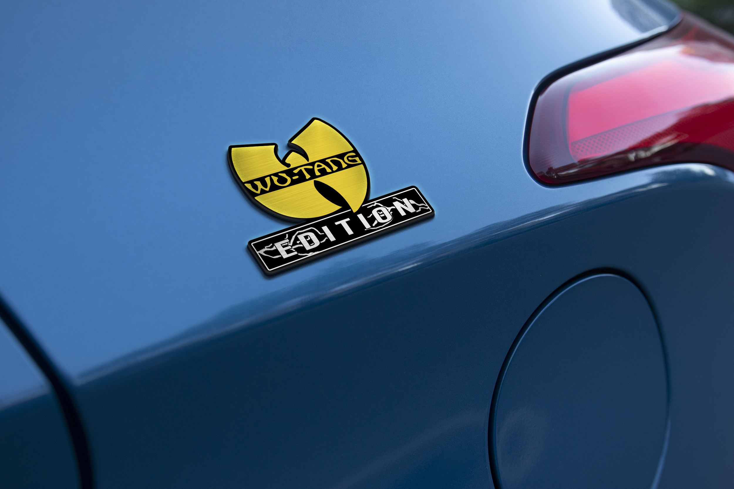 Wutang Clan Edition Laser Engraved Car Emblem 4 Wutang Clan Edition Laser Engraved Car Emblem - Image 4