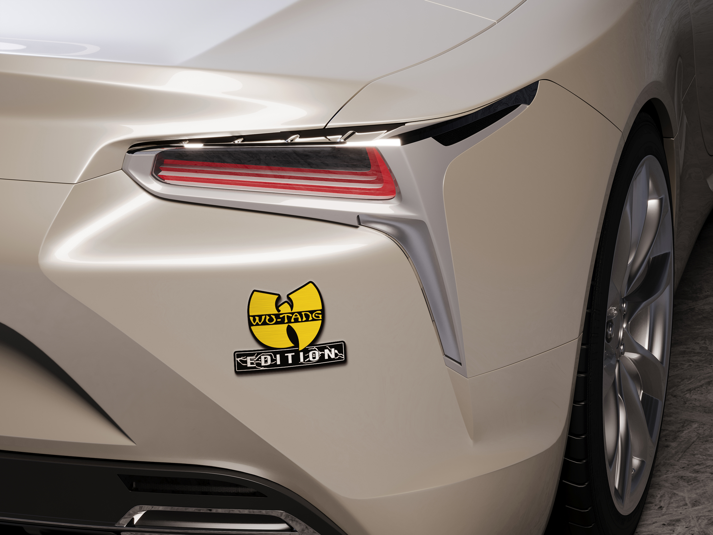 Wutang Clan Edition Laser Engraved Car Emblem 3 Wutang Clan Edition Laser Engraved Car Emblem - Image 3