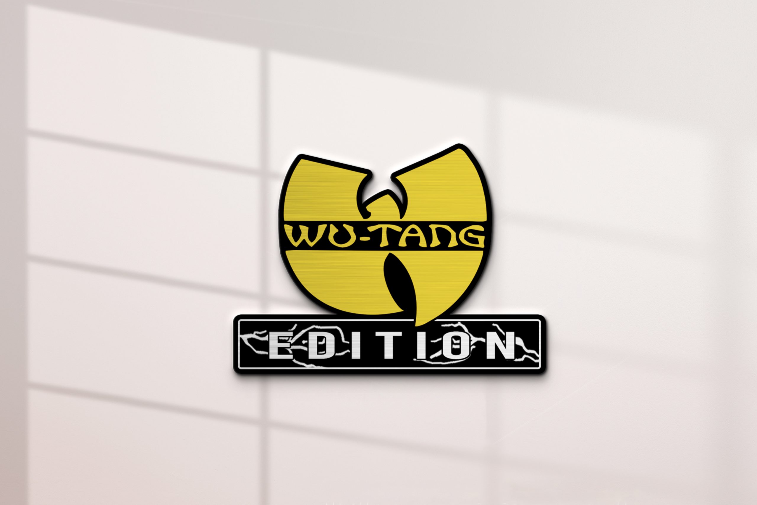 Wutang Clan Edition Laser Engraved Car Emblem 2 Wutang Clan Edition Laser Engraved Car Emblem - Image 2