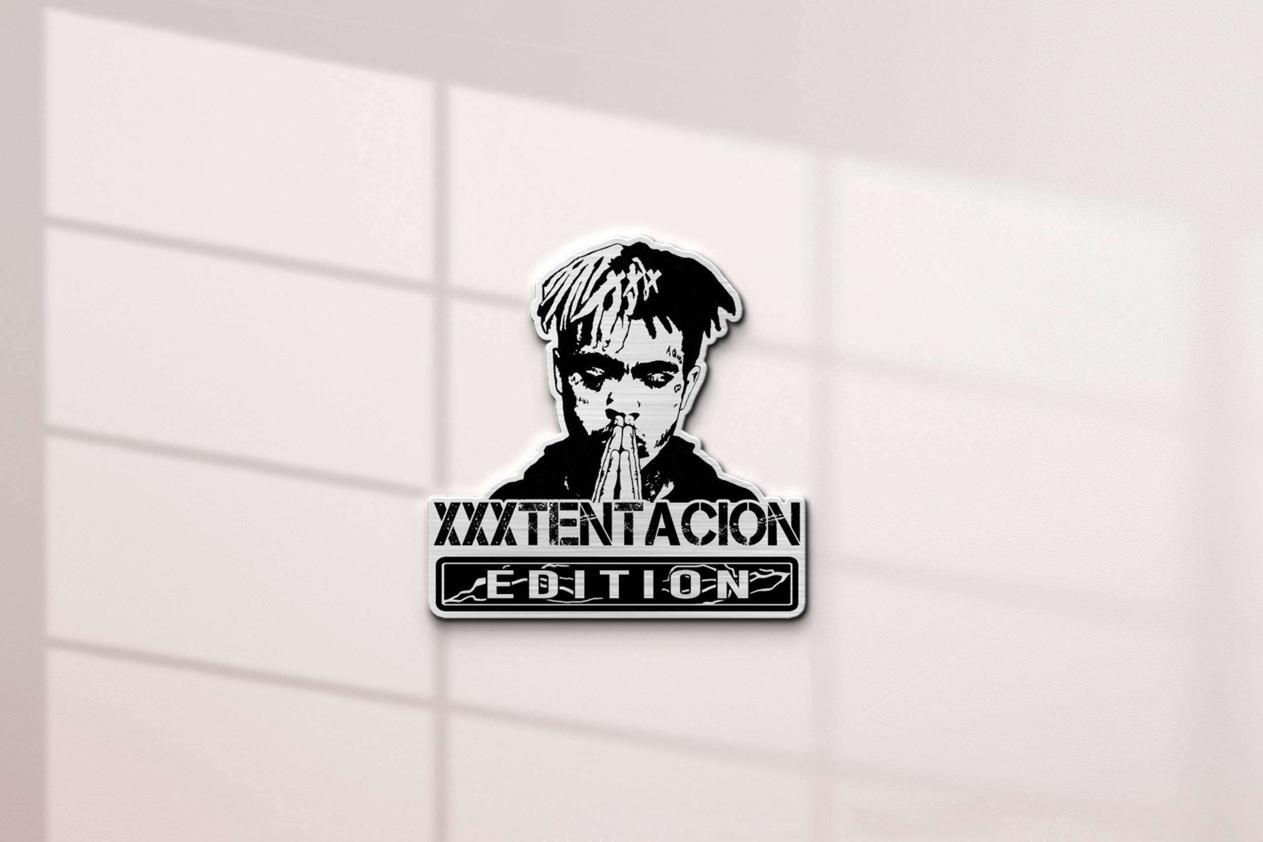 XXXTentacion Edition Laser Engraved Car Emblem 2 XXXTentacion Edition Laser Engraved Car Emblem - Image 2