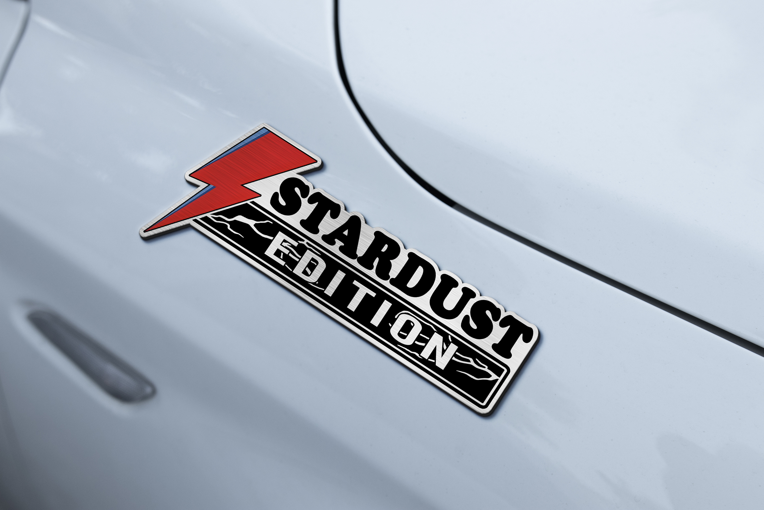 Ziggy Stardust Edition Car Emblem 3 Ziggy Stardust Edition Car Emblem - Image 3