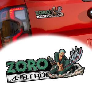 Roronoa Zoro Edition Laser Engraved Car Emblem