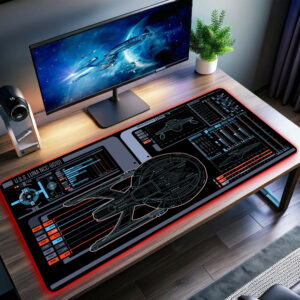 Sean Tourangeau Luna LCARS LED Desk Mat