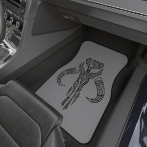 Decorative Mythosaur Skull Car Mats (Set of 4)