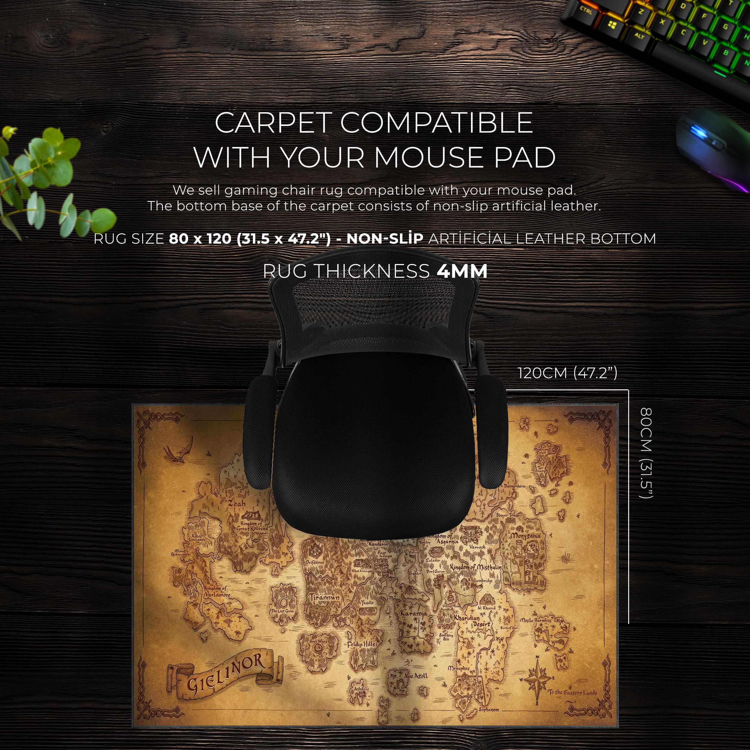 Runescape Gielinor Map Desk Mat 6 Runescape Gielinor Map Desk Mat - Image 6