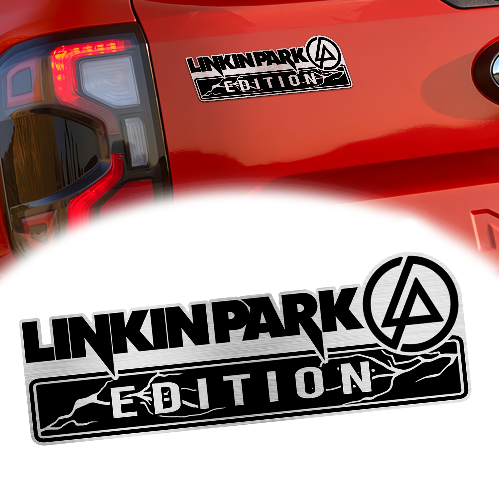 Linkin Park Edition Laser Engraved Car Emblem Version 2 1 Linkin Park Edition Laser Engraved Car Emblem Version 2