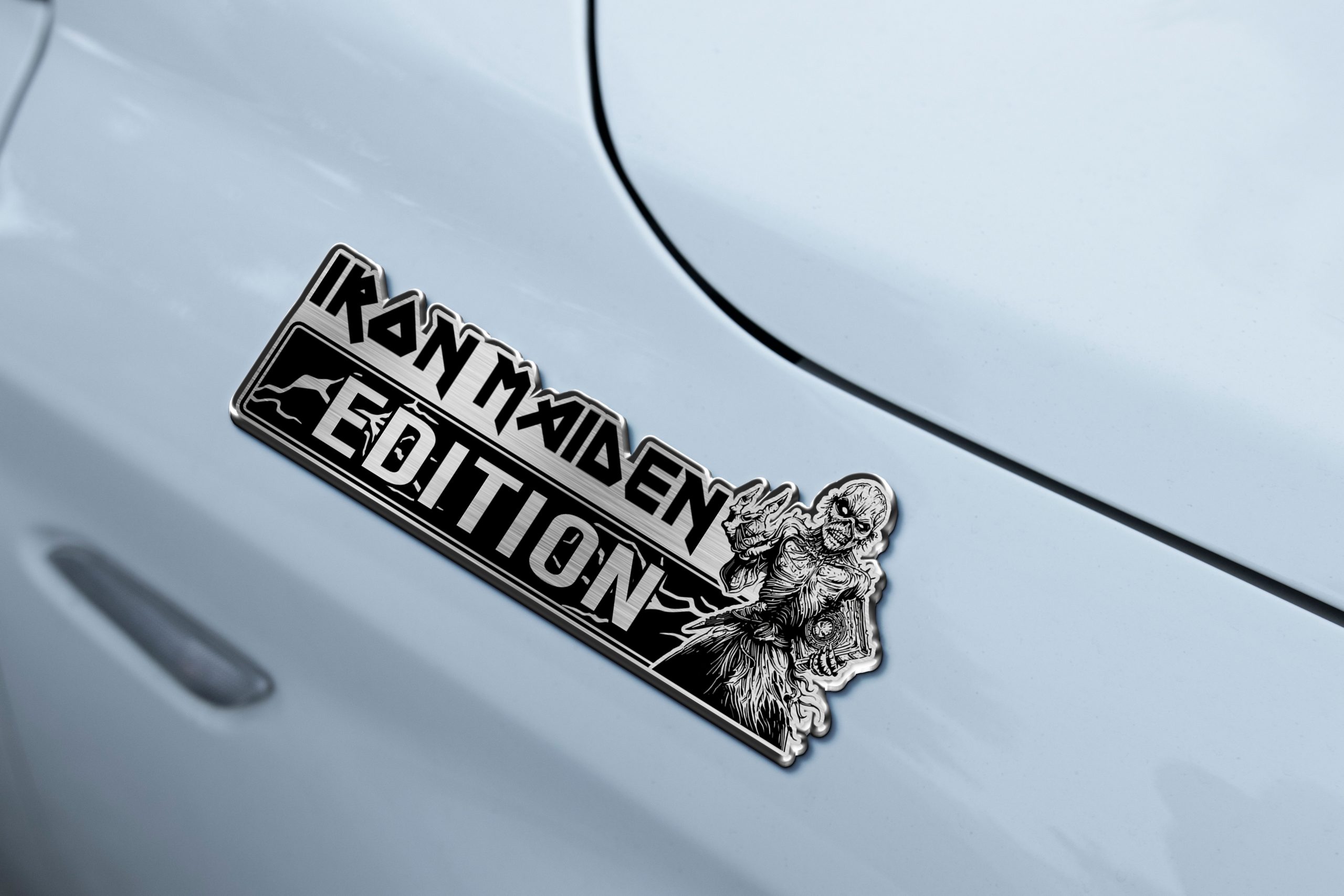 The Book Of Souls Edition Laser Engraved Car Name Emblem 6 The Book Of Souls Edition Laser Engraved Car Name Emblem - Image 6