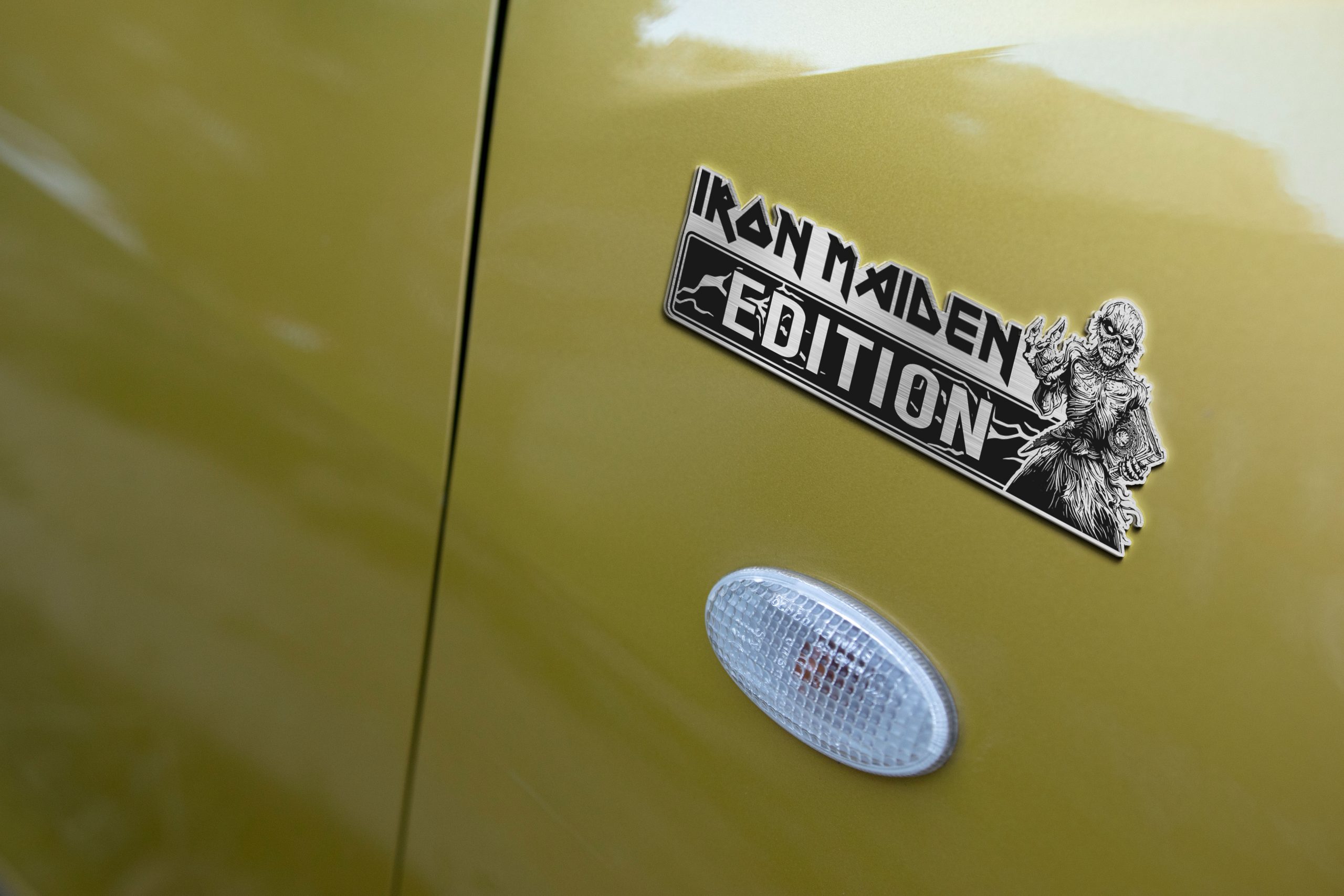 The Book Of Souls Edition Laser Engraved Car Name Emblem 5 The Book Of Souls Edition Laser Engraved Car Name Emblem - Image 5