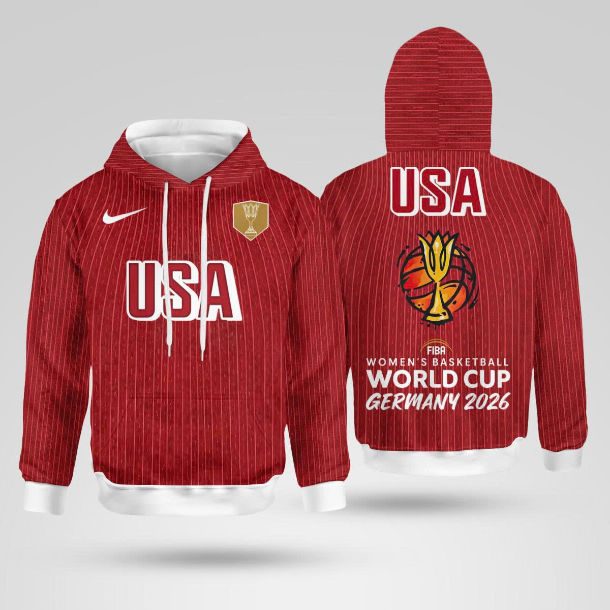Team USA FIBA Women’s Basketball World Cup 2026 Shirt 2 Team USA FIBA Women’s Basketball World Cup 2026 Shirt - Image 2