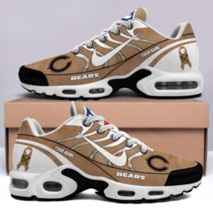 Chicago Bears Salute To Service Personalized Shoes Air Cushion Sneakers