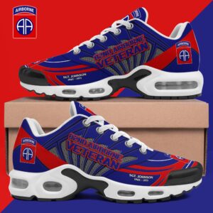 82nd Airborne Shoes Custom Name And Year, Military Shoes, Military Gifts Ph406