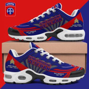 82nd Airborne Shoes Custom Name, Rank And Year, Military Shoes, Military Gifts Ph475