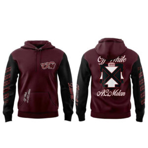 AC Milan Fooball Club Bordeaux 2026 Hoodie