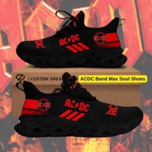 ACDC Band Music Air Max Shoes Air Cushion Sneakers