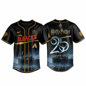 Arizona Diamondbacks x Harry Potter 25 Years Of Magic Baseball Jersey