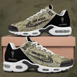 Arizona State Sun Devils Shoes 2025 Version Custom Name, Camouflage Shoes, Gifts For Football Lovers