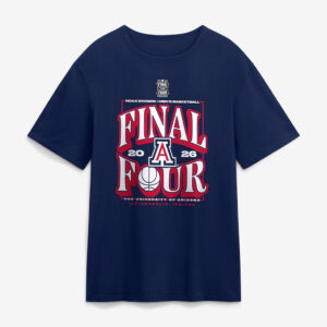 Arizona Wildcats 2026 NCAA Men's Basketball Tournament March Madness Final Four The University of Arizona T-Shirt