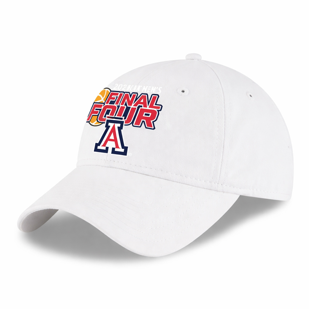Arizona Wildcats 2026 NCAA Men's Basketball Tournament March Madness Final Four White Hat 1 Arizona Wildcats 2026 NCAA Men's Basketball Tournament March Madness Final Four White Hat