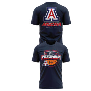 Arizona Wildcats Basketball Regular Season Champions 2026 T-Shirt