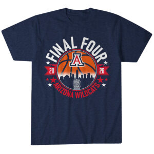 Arizona Wildcats MBB 2026 Final Four T-Shirt