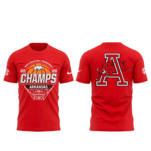 Arkansas Razorbacks Men’s Basketball 2026 Tournament Champions T-Shirt