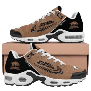Arkansas Razorbacks Shoes 2025 Version Custom Name, Shoes For Football Fans, Fan Gifts