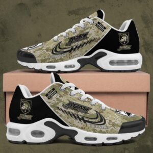 Army Black Knights Shoes 2025 Version Custom Name, Camouflage Shoes, Gifts For Football Lovers Ph636