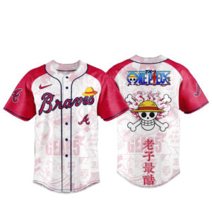 Atlanta Braves x One Piece Night 2026 Game Baseball Jersey