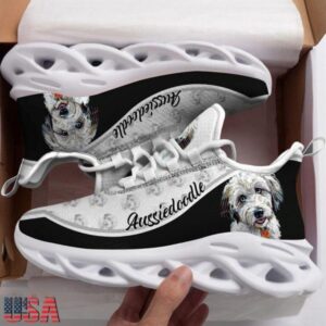 Aussiedoodle Dogs Lover Air Max Shoes Air Cushion Sneakers, Running Sneakers