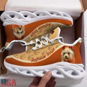 Australian Terrier Dogs Lover Air Max Shoes Air Cushion Sneakers, Running Sneakers